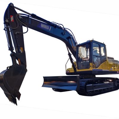 0.6m3 Hydraulic Crawler Excavator Reliability Rubber Track Excavator