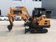 2020mm Minimum Swing Radius Compact Crawler Excavator Construction Solution 0.1 M3