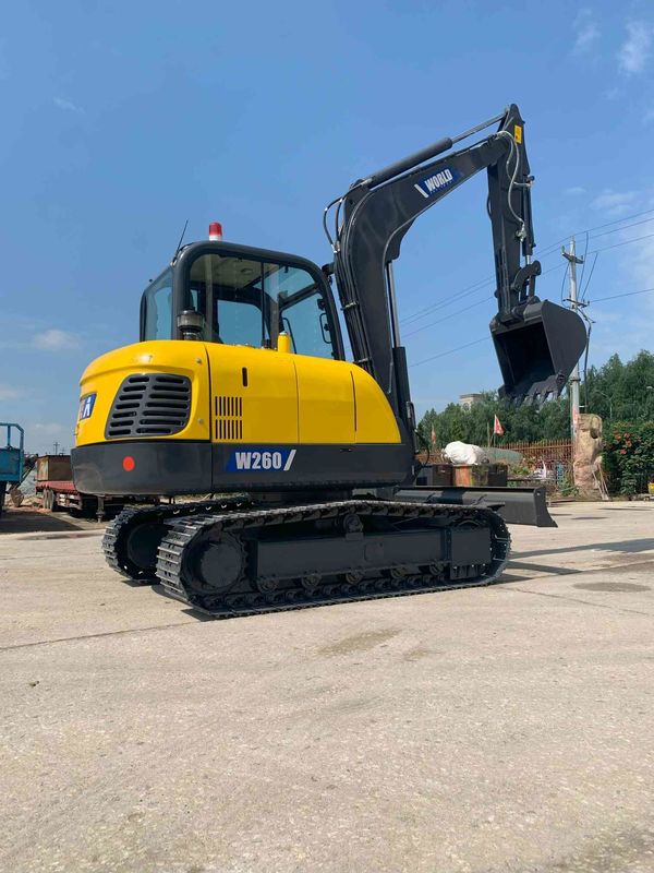 Compact Excavation Machine With 40.2KN Bucket Digging Force Equivalent ...