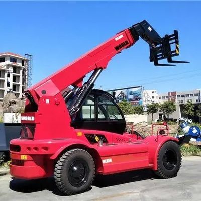 World 5 Ton Rough Terrain Forklift With Certification Telescopic Handler Forklift