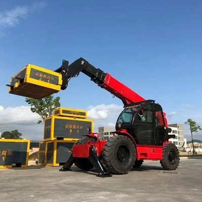 World 5 Ton Rough Terrain Forklift With Certification Telescopic Handler Forklift