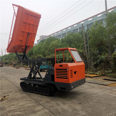 2600RPM Crawler Mini Dumper Oil Palm Tractor With High Power Engine