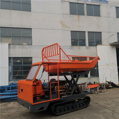 1600mm Mini Crawler Tractor Dumper For Palm Oil Fruits Transportation