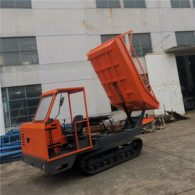 1600mm Mini Crawler Tractor Dumper For Palm Oil Fruits Transportation