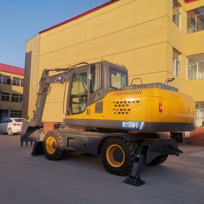 4 Cylinder Compact Mini Excavator Electric Hydraulic Excavator With Isuzu Engine