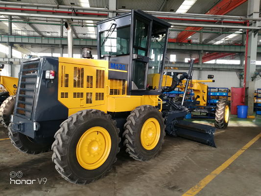 Hydraulic Brake System Heavy Equipment Motor Grader Mini For Road Construction