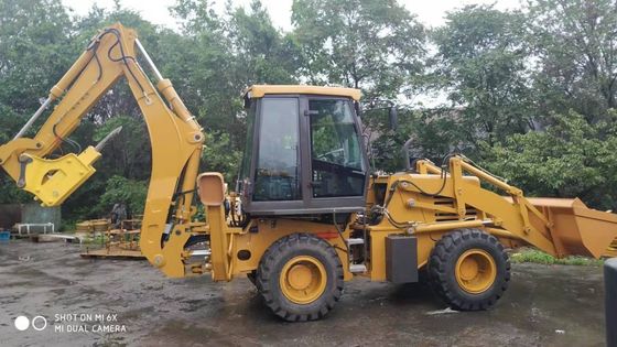 75KW Backhoe Wheel Loader Rationally Distributed Tractor Loader Backhoe