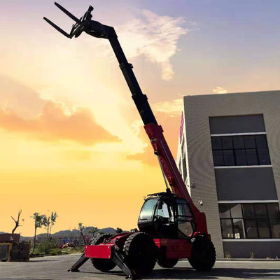 4ton Telescopic Forklift Handler Two Wheel Modes Easy To Purchzase