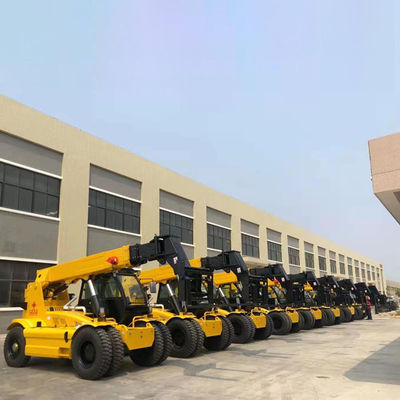 Self Adaptability Telescopic Handler Crane 500mm Stable Operations