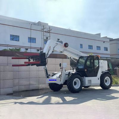 Smooth Beautiful Shape Telescopic Forks Forklift With Lifting Hooks