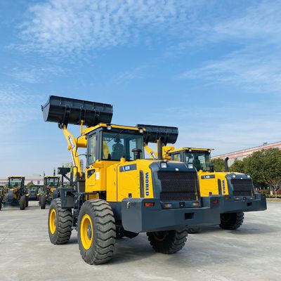 Cummins Engine Front End Shovel Loader Turbocharged Compact Wheel Loader