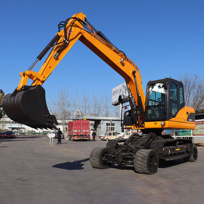 30MPa Wheel Crawler Excavator Simple Structure Crawler Mounted Hydraulic Excavator