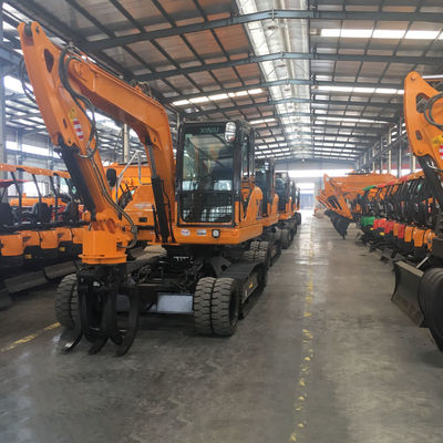 30MPa Wheel Crawler Excavator Simple Structure Crawler Mounted Hydraulic Excavator