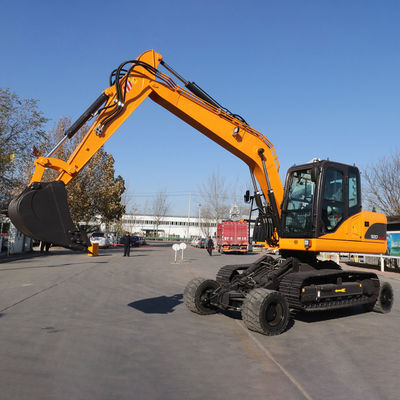 Yuchai Engine Small Mini Excavator Yellow Hydraulic Excavator Machine