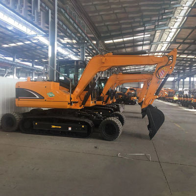 Yuchai Engine Small Mini Excavator Yellow Hydraulic Excavator Machine