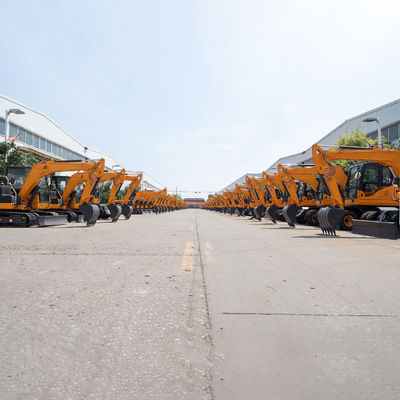 Yuchai Engine Small Mini Excavator Yellow Hydraulic Excavator Machine