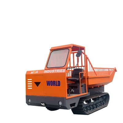 4WD Agricultural Crawler Tractor Mini Dumper For Fruits Transport