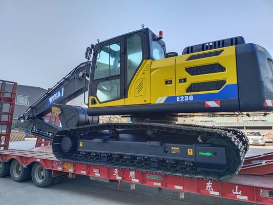 23 Tons Excavator 3.5-5km/H Max Digging Height 9-11m Max Dumping Height 6-8m equal to Komatsu PC200