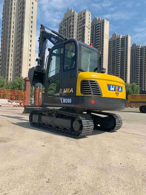 Agricultural Mini Crawler Excavator 3.8m Max Digging Depth Equivalent To Komatsu Pc60