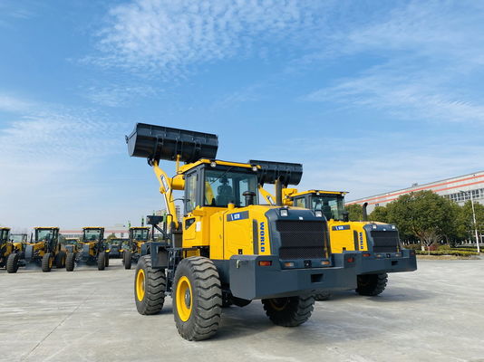 Cummins Or Weichai Engine Front End Loader Equipment With 9600kg Operating Weight