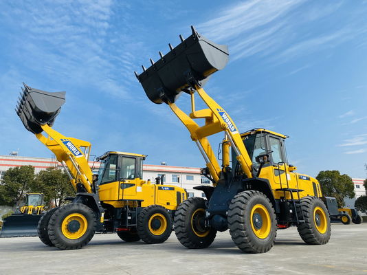 Cummins Or Weichai Engine Front End Loader Equipment With 9600kg Operating Weight