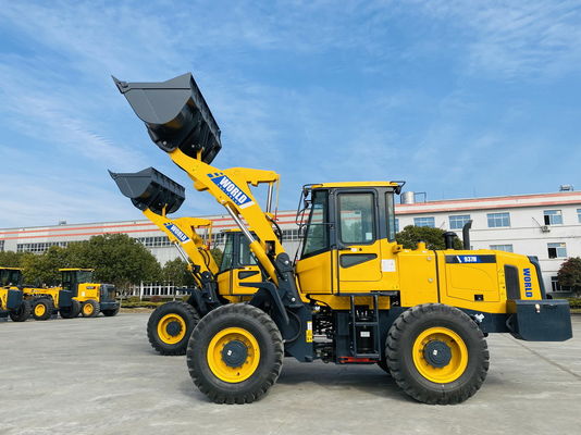 Cummins Or Weichai Engine Front End Loader Equipment With 9600kg Operating Weight