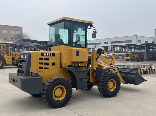 Front end loader W120 Operating weight 2 tons for agriculture quarry bucket 0.6 m3 0.8 m3