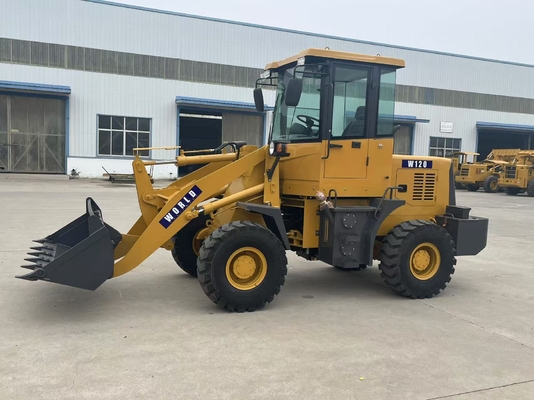 Front end loader W120 Operating weight 2 tons for agriculture quarry bucket 0.6 m3 0.8 m3