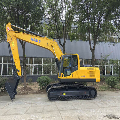 CE ISO Certified 23T Hydraulic Crawler Excavator Quick Coupler 0.9m³ Bucket for Versatile Construction