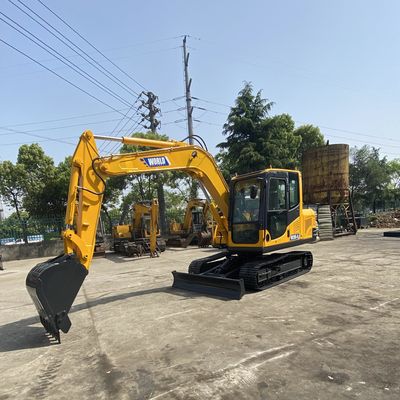 Energy Saving Mini Wheeled Excavator Low Noise Mini Excavator Machine