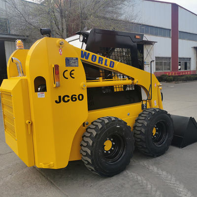 1ton Small Skid Steer Loader Skid Steer Mini Loader With Bucket