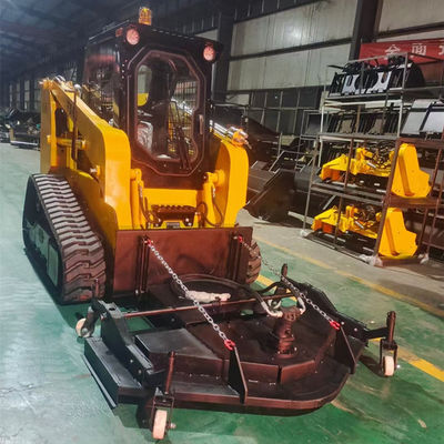 Crawler Wheel Mini Skid Loader 1500kgs Low Emission With Yanmar Engine