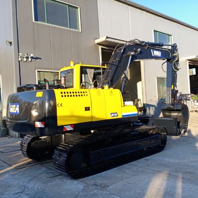 Low Consumption Crawler Mounted Hydraulic Excavator 2000rpm Strong Power
