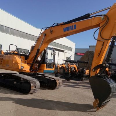 Low Noise Long Arm Mini Excavator 0.8m3 Earth Moving Equipment