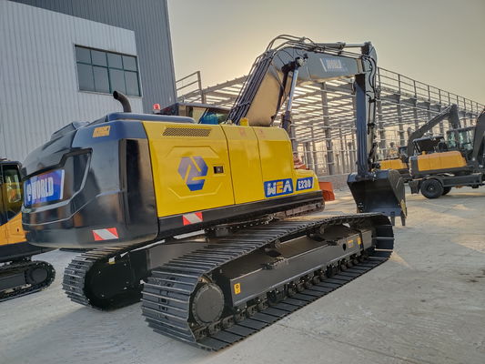 Cummins Engine Hydraulic Crawler Excavator 1cbm 22 tons 9-11m Max. Digging Radius municipal works