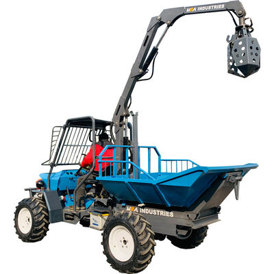 Agricultural Tire Type Palm Oil Tractor Powered By Diesel Engine