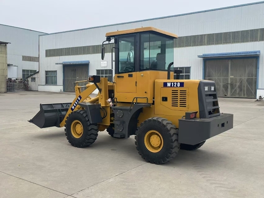Powerful Small Bucket Loader with 33kW/2400rpm Rated Power and 267mm Min. Ground Clearance